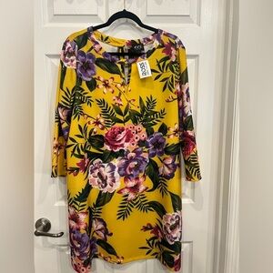 Yellow dress size large